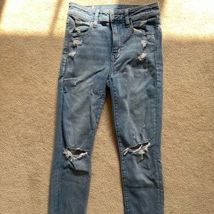 American eagle ripped jeans